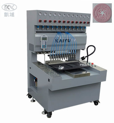 良い価格 シリコンゴムキーチェーンの製造機械 PVCディスペンサー 12色 オンライン