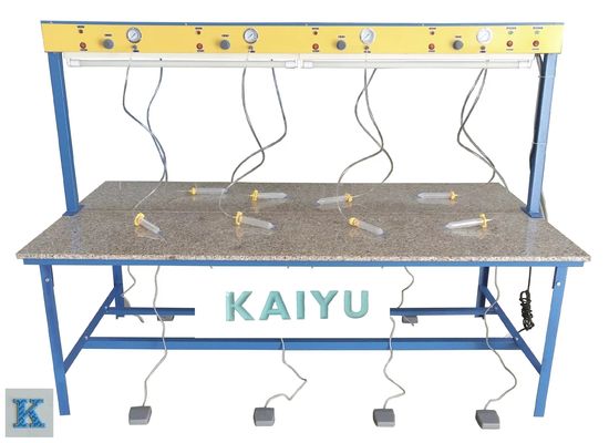 良い価格 工業用エムボッシング機 圧力シリコン接着剤配給テーブル オンライン
