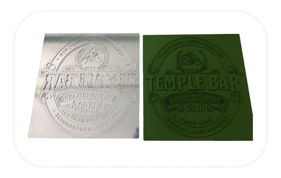 良い価格 衣料品ラベルのためのカスタムシリコンゴム模具エムボッシングインクスタンプ オンライン