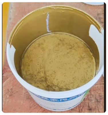 SC-402 半自動ラベルプリンター用 ゴールド シルクスクリーン織物インク 凸凸シリコン